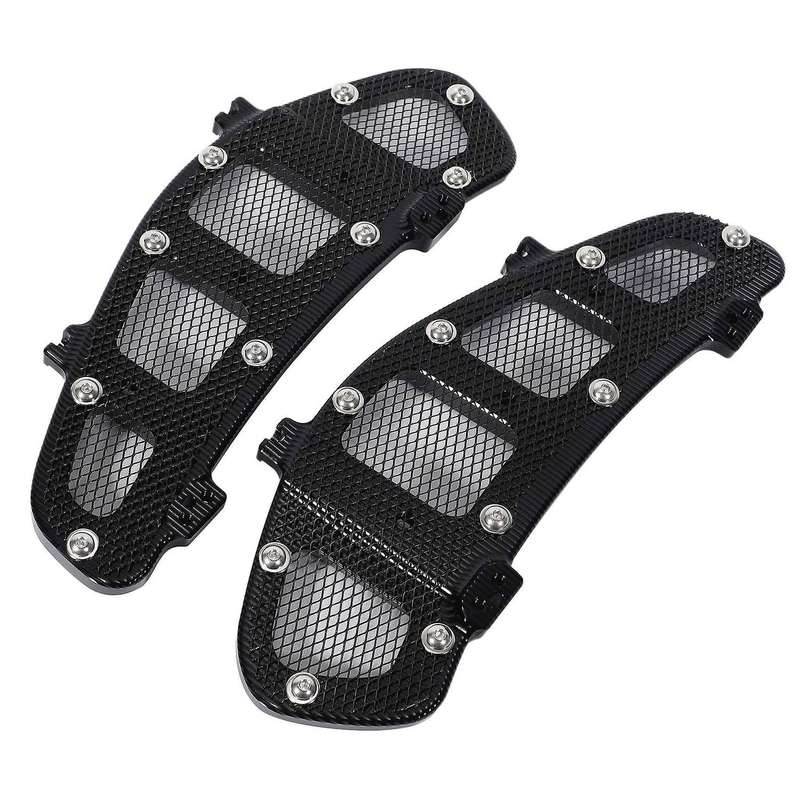 Motorcycle Left Right Radiator Guard Grille Protector Bezel Cover for 250 300 2013-2020(Black)