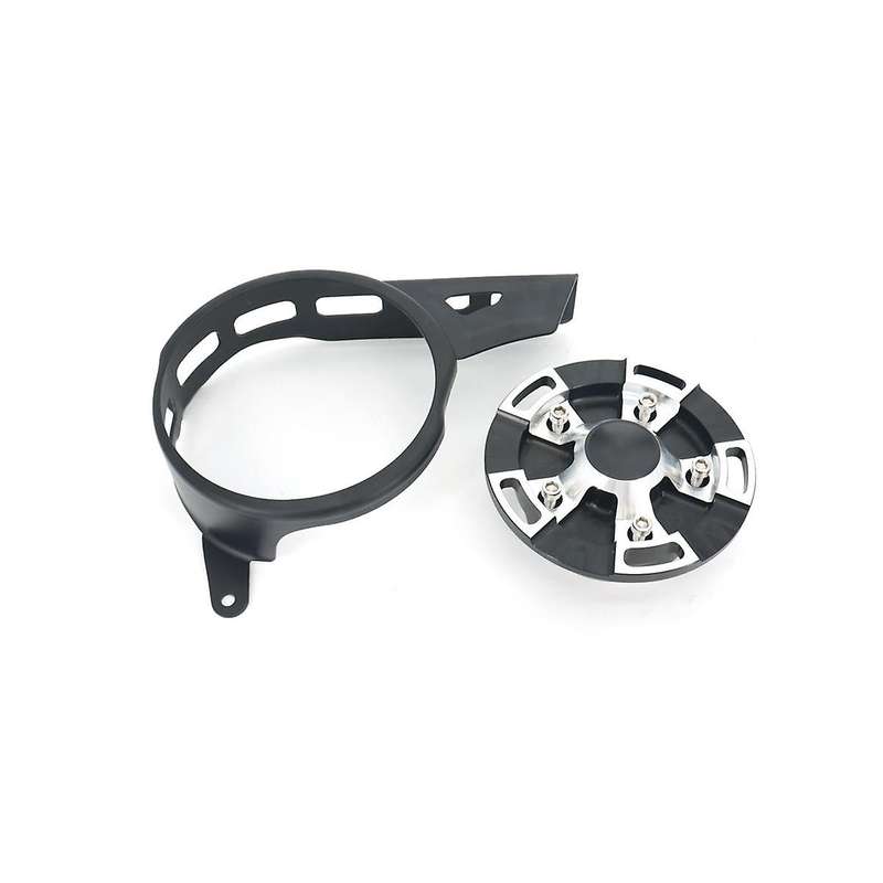 Motorcycle Left Sprocket Cover Pulley Engine Guards for Sportster S 1250 RH1250 Nightster 975 2022