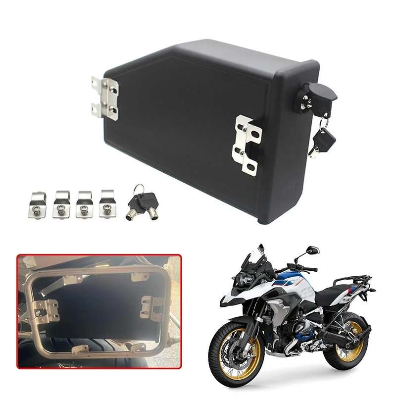 Motorcycle Left Side Box for R1200GS R1250GS R1300GS LC ADV Waterproof Tool Box R1250 R 1250 GS Adve