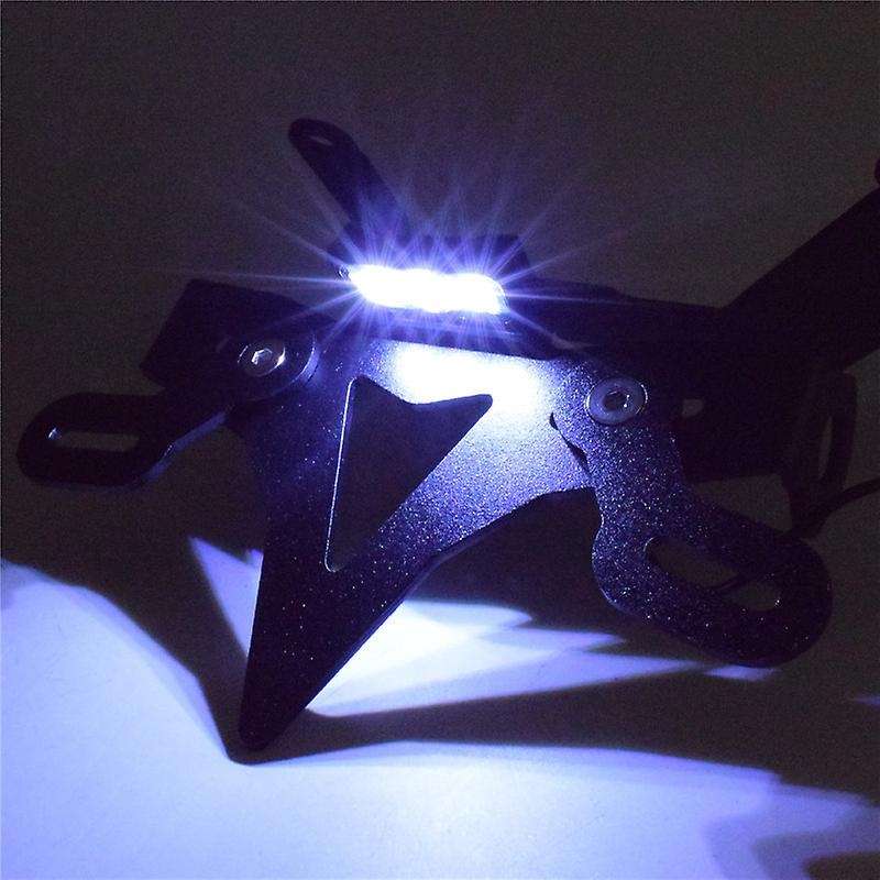 Motorcycle License Plate Bracket Holder Mount LED Light for for CB650R CBR650R 2019-2020