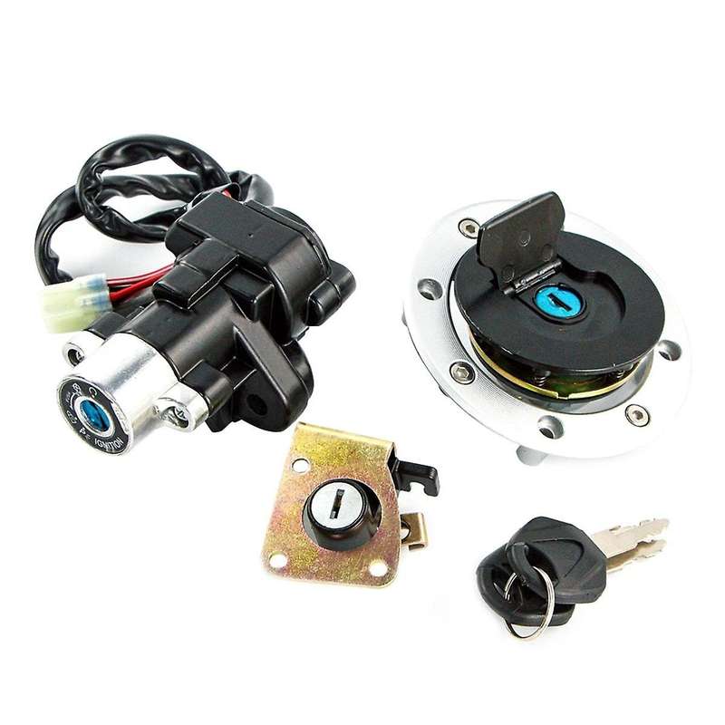 Motorcycle Lgnition Switch Lock Kit Seat Lock for Sv650 Dl650 V-strom Dl100 V-strom Gsxr600 Gsxr750