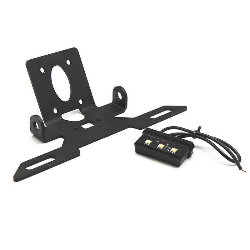 Motorcycle License Plate Frame Holder Tail Tidy Eliminator Bracket Accessories for YZF R6 YZFR6 2017