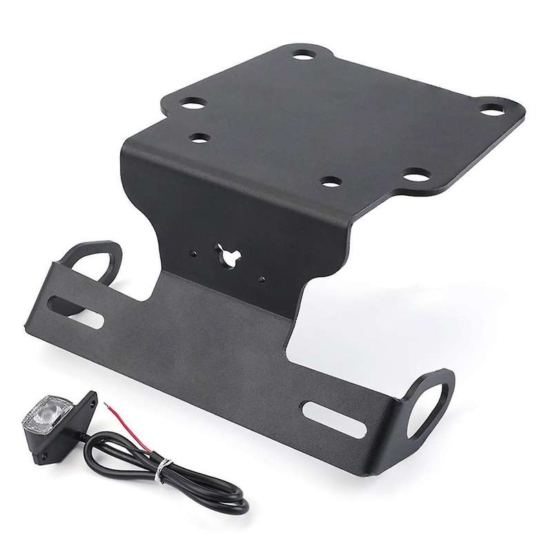 Motorcycle License Plate Holder Bracket for 700/World Raid XTZ700 Tail Tidy Eliminator LED