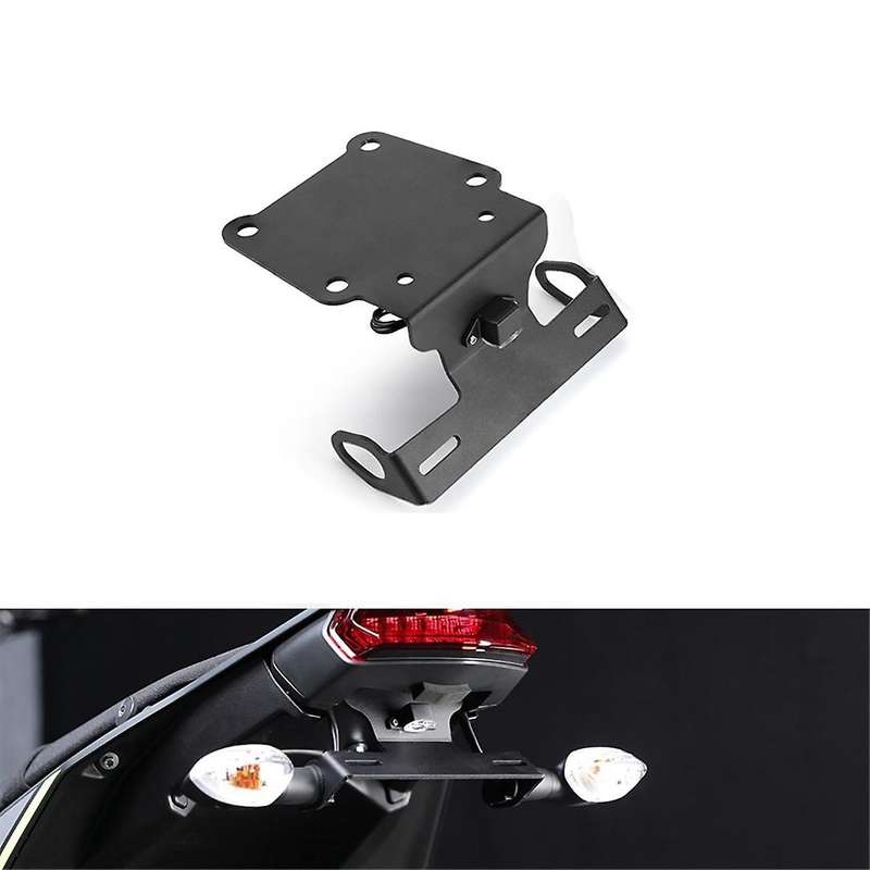 Motorcycle License Plate Holder Bracket for 700/World Raid XTZ700 Tail Tidy Eliminator LED