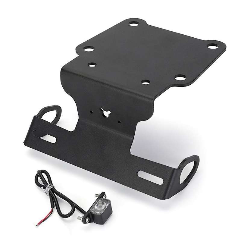 Motorcycle License Plate Holder Bracket for 700/World Raid XTZ700 Tail Tidy Eliminator LED