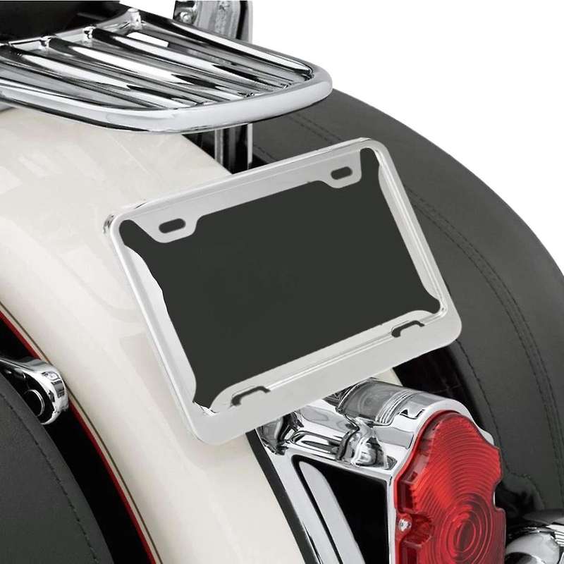 Motorcycle License Plate Frame Number Plate Cover Protection for Spain Universal