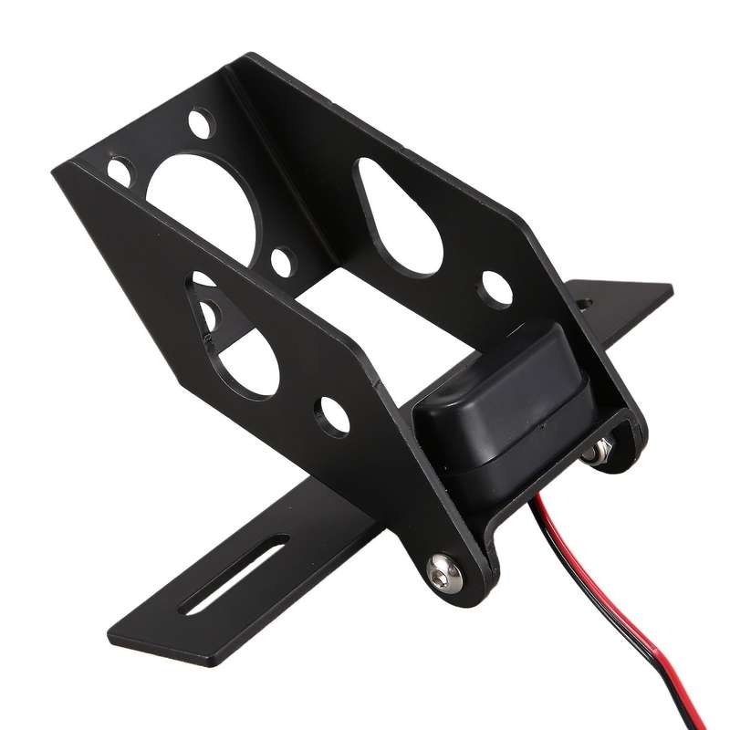 Motorcycle License Plate Bracket License Plate Holder with Led Lights for YZF-R6 YZF R6 2008-2019