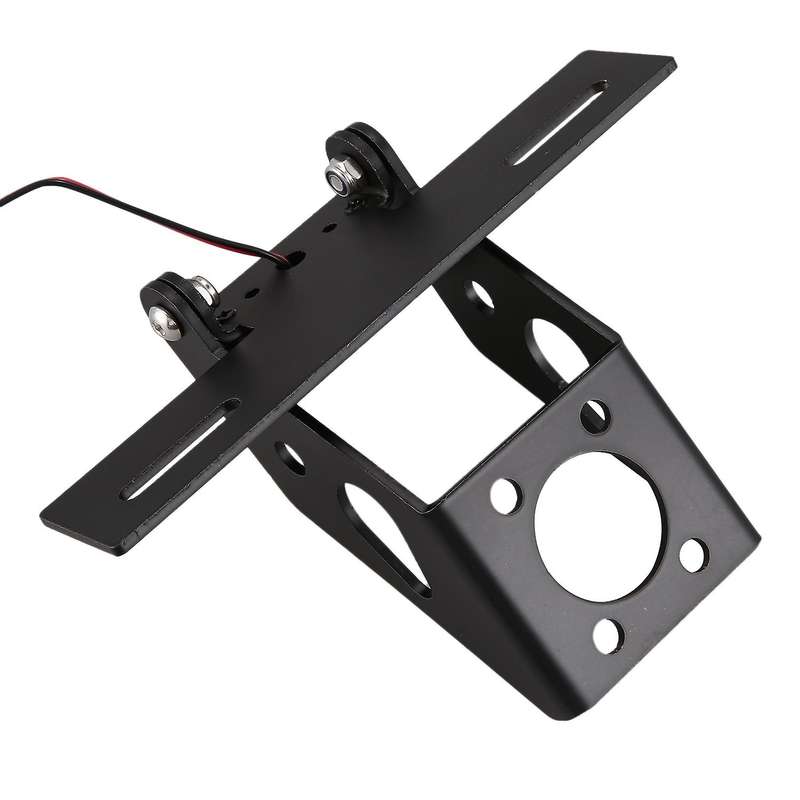 Motorcycle License Plate Bracket License Plate Holder with Led Lights for YZF-R6 YZF R6 2008-2019