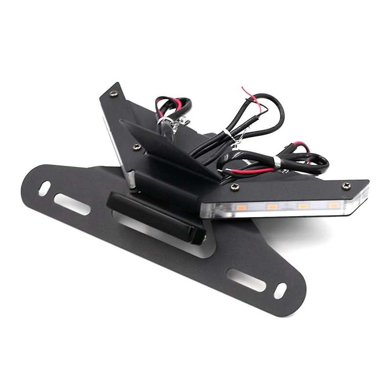 Motorcycle License Plate Holder for Panigale V4 R S 2018-2022 V4S V2 Rear Tail Tidy Eliminator LED