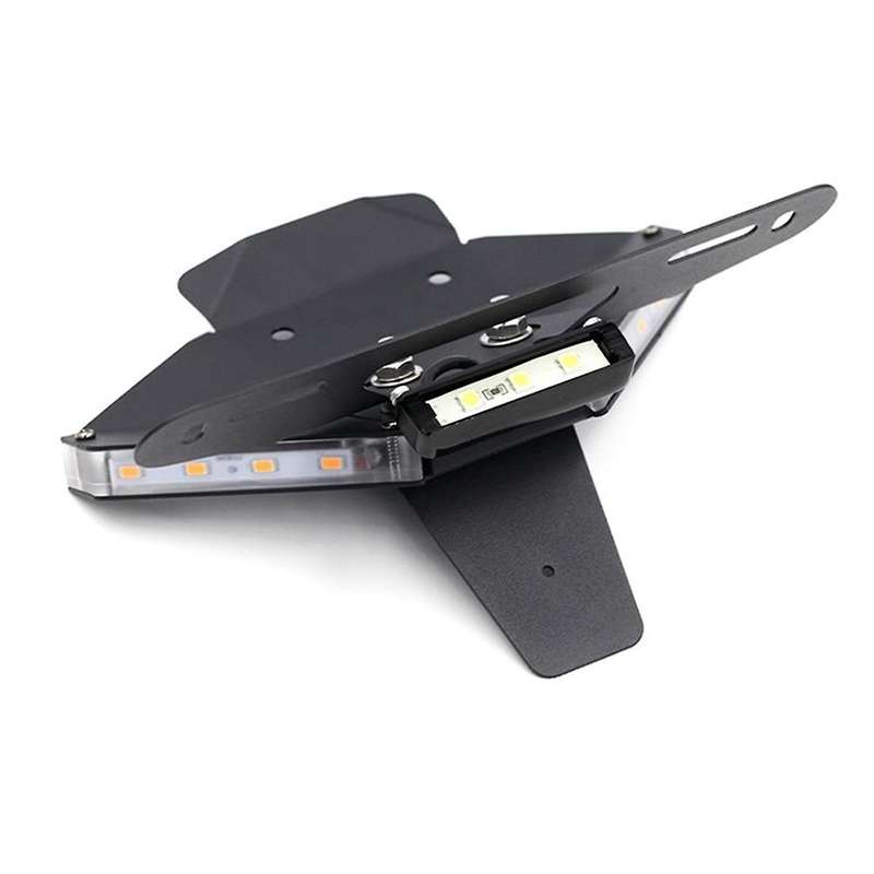 Motorcycle License Plate Holder for Panigale V4 R S 2018-2022 V4S V2 Rear Tail Tidy Eliminator LED