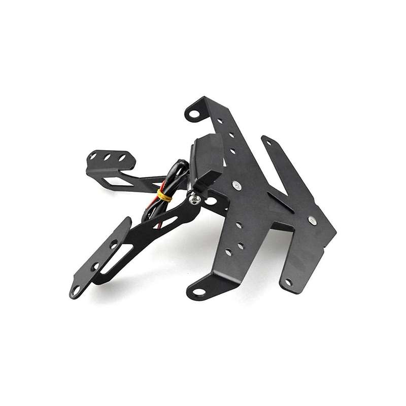 Motorcycle License Plate Holder Led Light Tail Tidy Eliminator for T-max530 17-19 T-max560 20-22