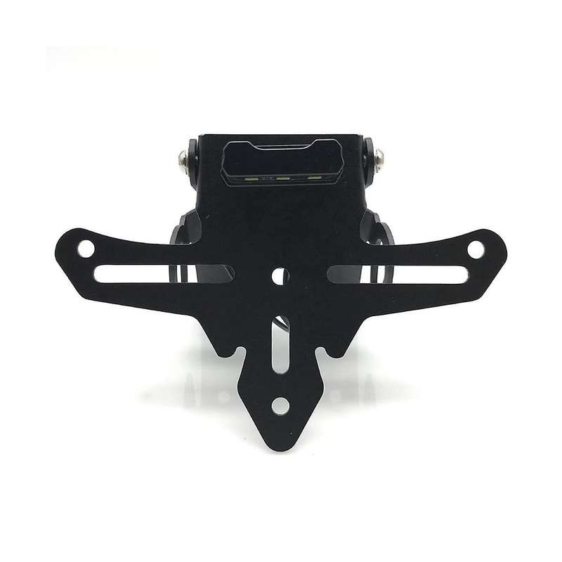 Motorcycle License Plate Holder Tailstock Bracket Mounting Frame with Led Light for Xsr 155 Xsr155 2