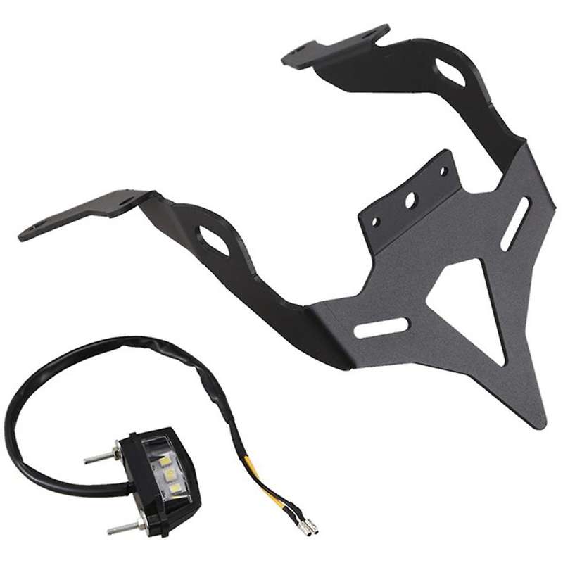 Motorcycle License Plate Holder with LED for CB650R CBR650R 2019 2020 CB 650R 650 R CB650
