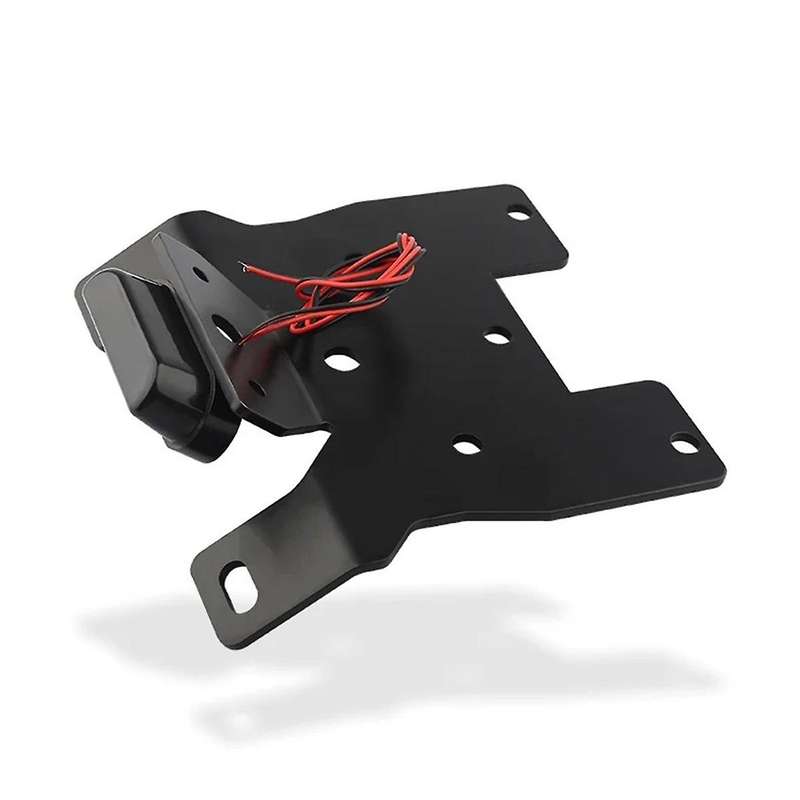 Motorcycle License Plate Holder Tail Light Turn Signal Bracket Tidy Eliminator for Monkey 125 2018-2