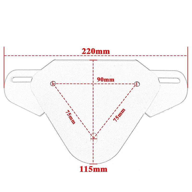 Motorcycle License Plate Mounting Bracket Rear Tail Frame Aluminum Bracket Plate Fixed for G310r G31