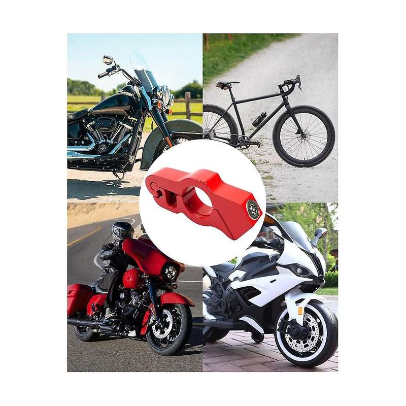 Motorcycle Lock, Handlebar Lock with 2 Keys, Anti Theft Motorcycle Brake Lock for Motorcycle Bike At