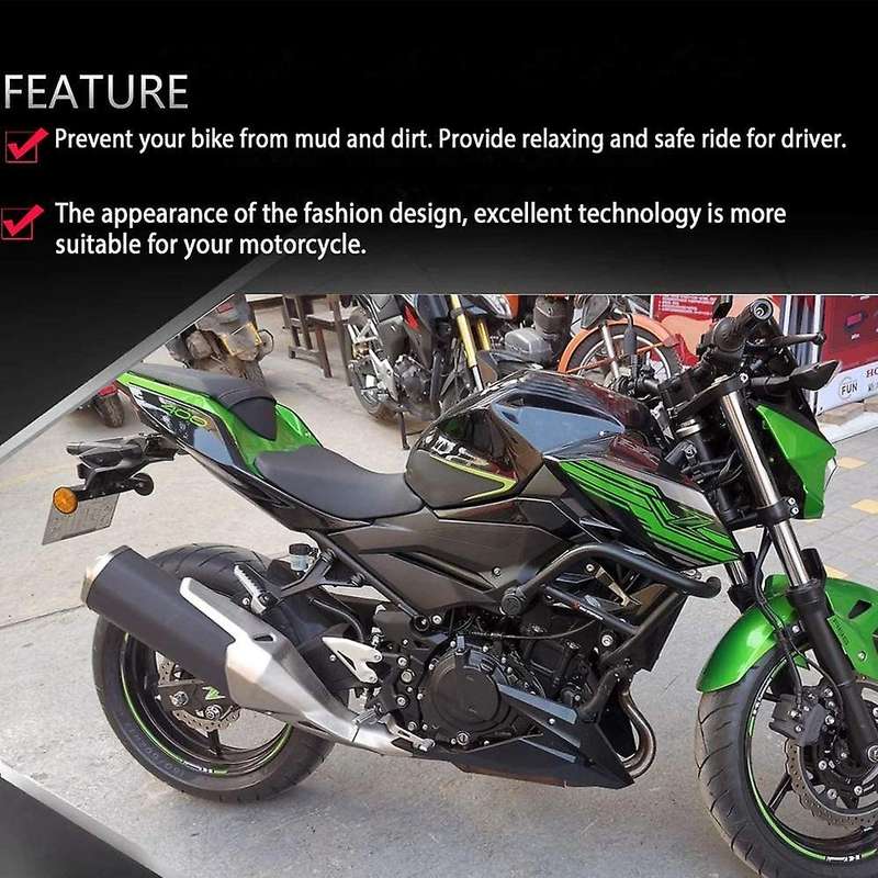 Motorcycle Lower Engine Spoiler Fairing Cover Protection Device for Z400 2018 2019 2020 2021