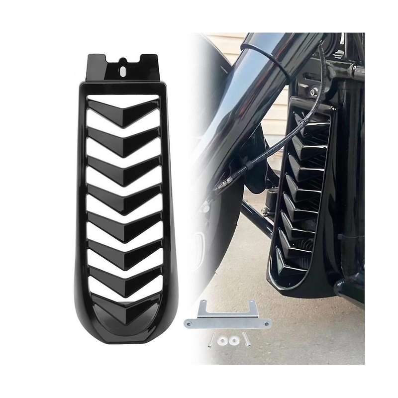 Motorcycle Lower Radiator Cover Chin Fairing Spoiler for Softail Breakout Street Fat FXBR 18-22