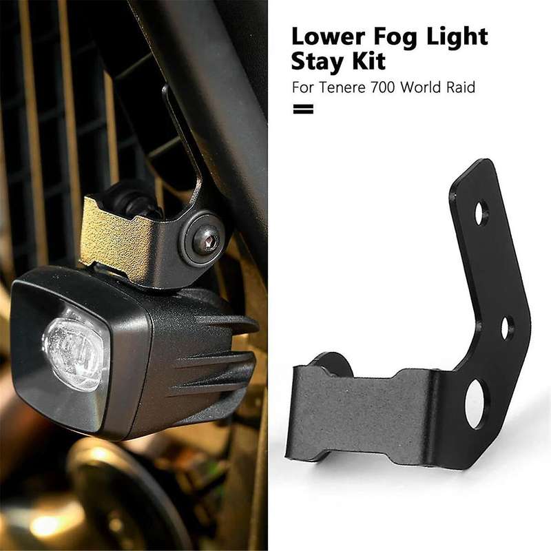 Motorcycle Lower Fog Lamp Spotlight Bracket Auxiliary Light Bar for 700 World Raid Tenere700 WORLD R