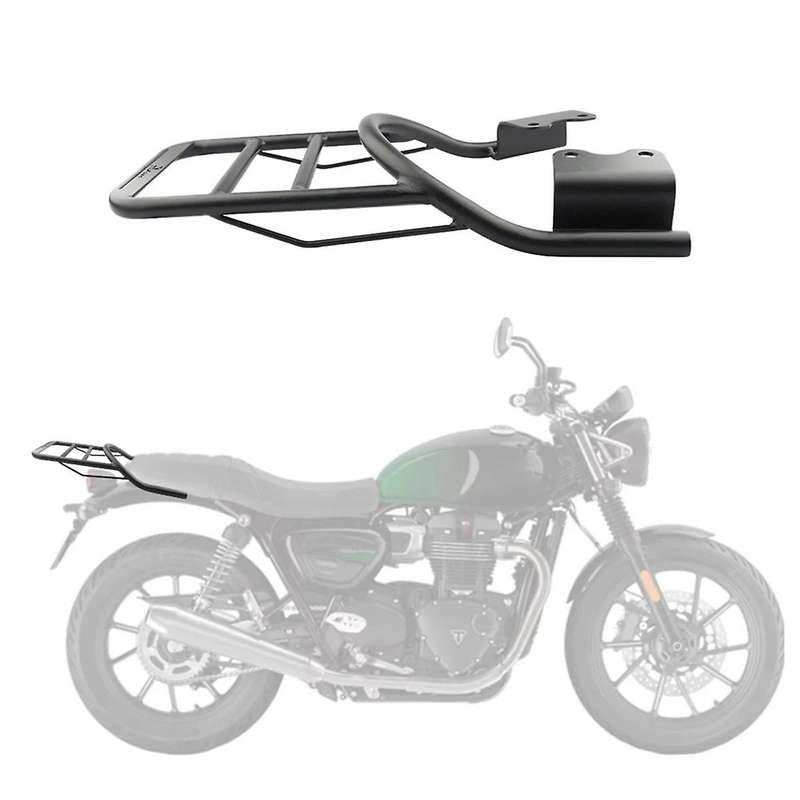 Motorcycle Luggage Rack Rear Tail Rack Suitcase Carrier Board for Street Twin 900 Street Scrambler 9