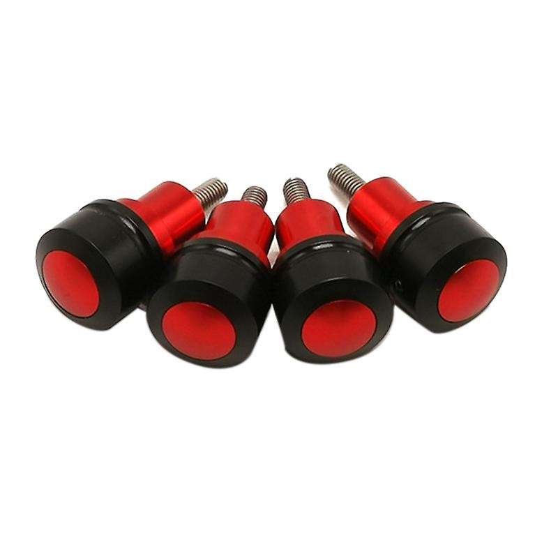 Motorcycle M6 Front Frame Slider Screw Bolt Fork Protector Bolt 6mm for ADV150 Nmax155 Red