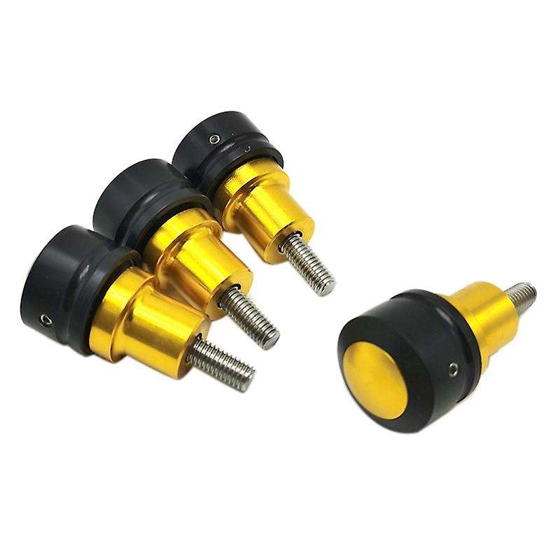 Motorcycle M6 Front Frame Slider Screw Bolt Fork Protector Bolt 6mm for ADV150 Nmax155 Gold