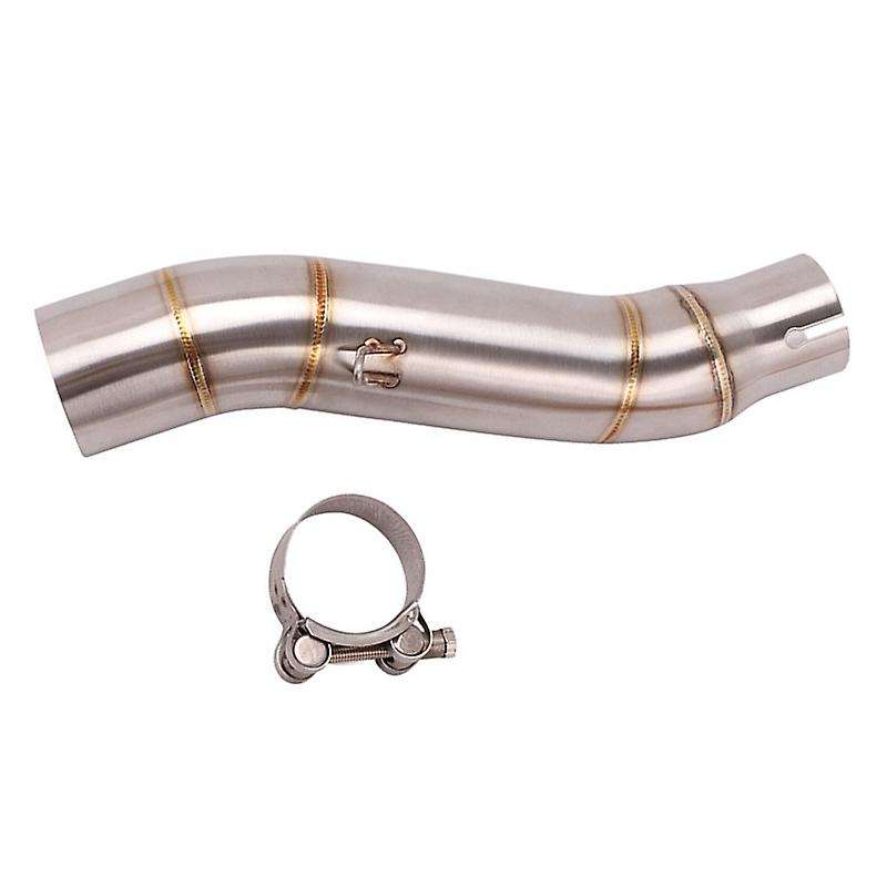 Motorcycle Middle Pipe Link Pipe Exhaust Slip-on Section for CBR300 without Exhaust Muffler