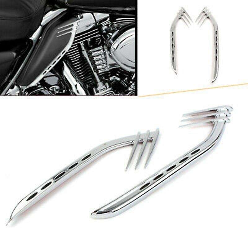 Motorcycle Mid-Frame Air Deflector Motorcycle Accent Trim for Road Glide CVO Ultra FLTRUSE