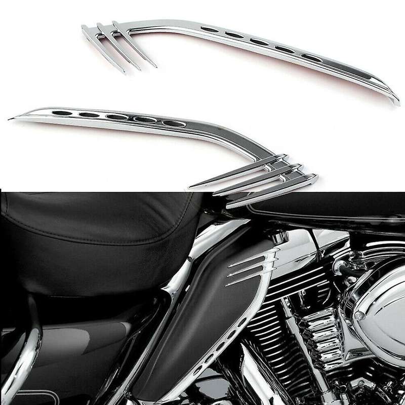 Motorcycle Mid-Frame Air Deflector Motorcycle Accent Trim for Road Glide CVO Ultra FLTRUSE