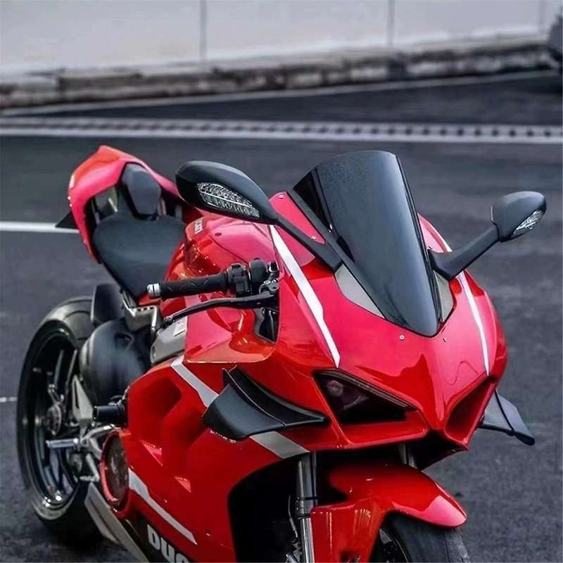 Motorcycle Mirrors LED Turn Signals for Panigale V4 V4S 2018-2021 Rearview