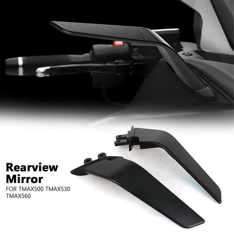 Motorcycle Mirrors Winglets Mirror Kit Rotatable for T-MAX 560 2020 2021 TMAX 500 2004-2012 T-MAX530