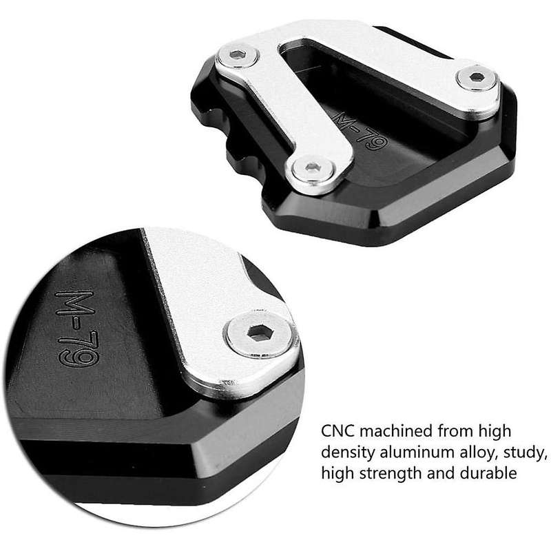 Motorcycle Modified Accessories: Side Bracket, Larger Extension Plate, Foot Pad, Side Bracket, Enlar