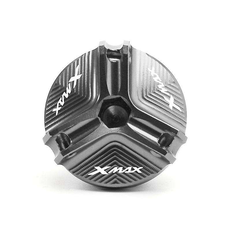 Motorcycle Modified CNC Engine Oil Screw Cover Suitable for XMAX300 XMAX250 400 2017-2020 Titanium