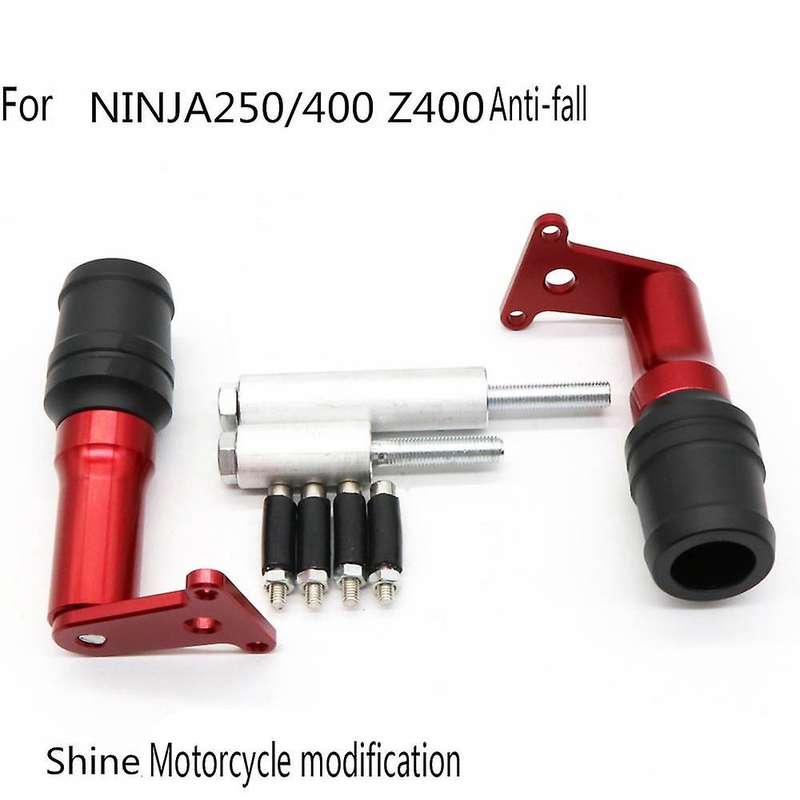 Motorcycle Modified Body Bumper Drop-Resistant Protection for 250 Ninja 400 Z400 Parts Red