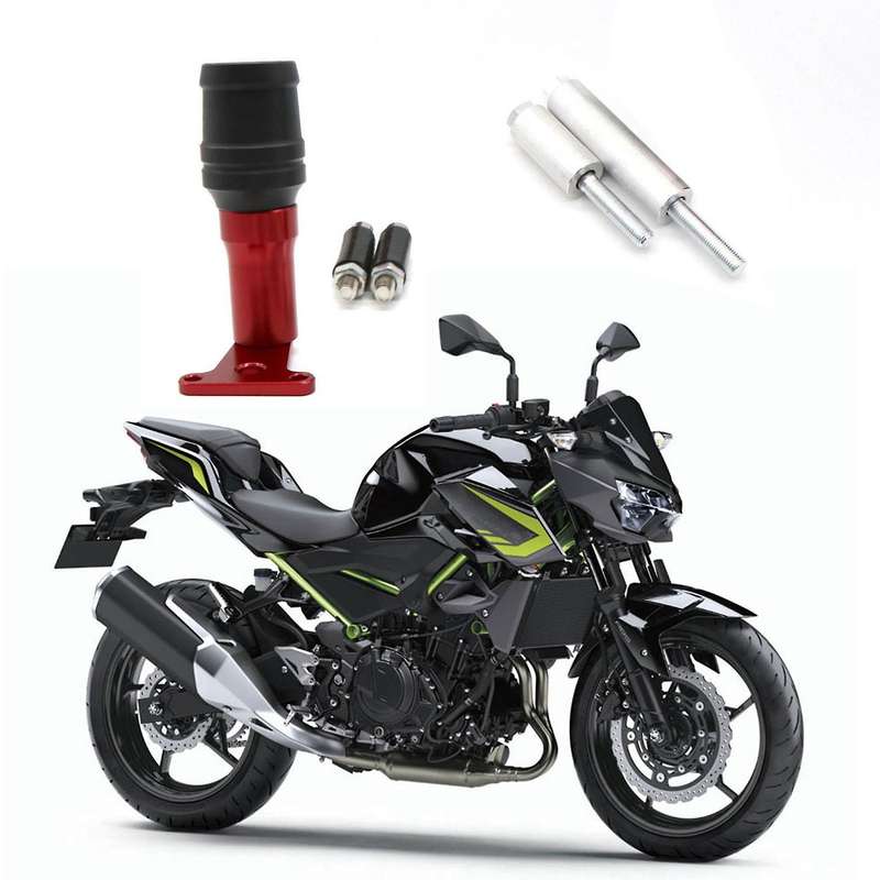 Motorcycle Modified Body Bumper Drop-Resistant Protection for 250 Ninja 400 Z400 Parts Red