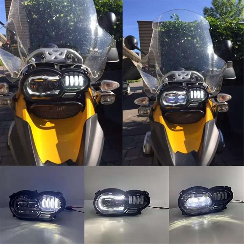 Motorcycle Modified Led Headlight Head Light Lamps Assembly for R1200GS 2004 - 2012 IP67 Waterproof