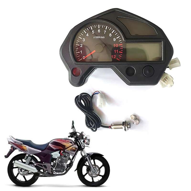 Motorcycle Multicolor Instrument Assembly for 2000 SpeedoMeter Odometer Gauge Gear Indicator Meter