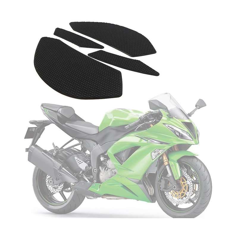 Motorcycle Non- Side Anti Fuel Tank Pad Stickers Waterproof Pad for -6r 2009-2016 Zx636 2012-2019