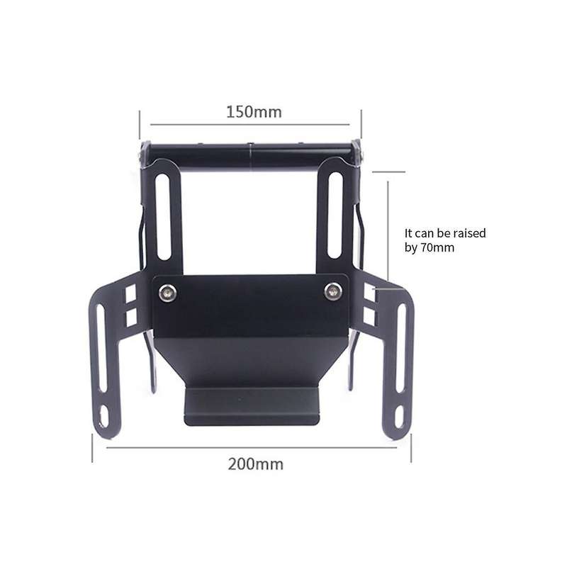 Motorcycle Navigation Bracket Support Windshield Lifting Function Adjustment GPS Phone Bracket for