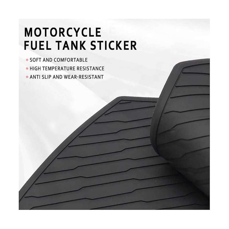 Motorcycle Non- Side Fuel Tank Stickers Pad Rubber Sticker for Klr 650 Klr650 2017 2018-