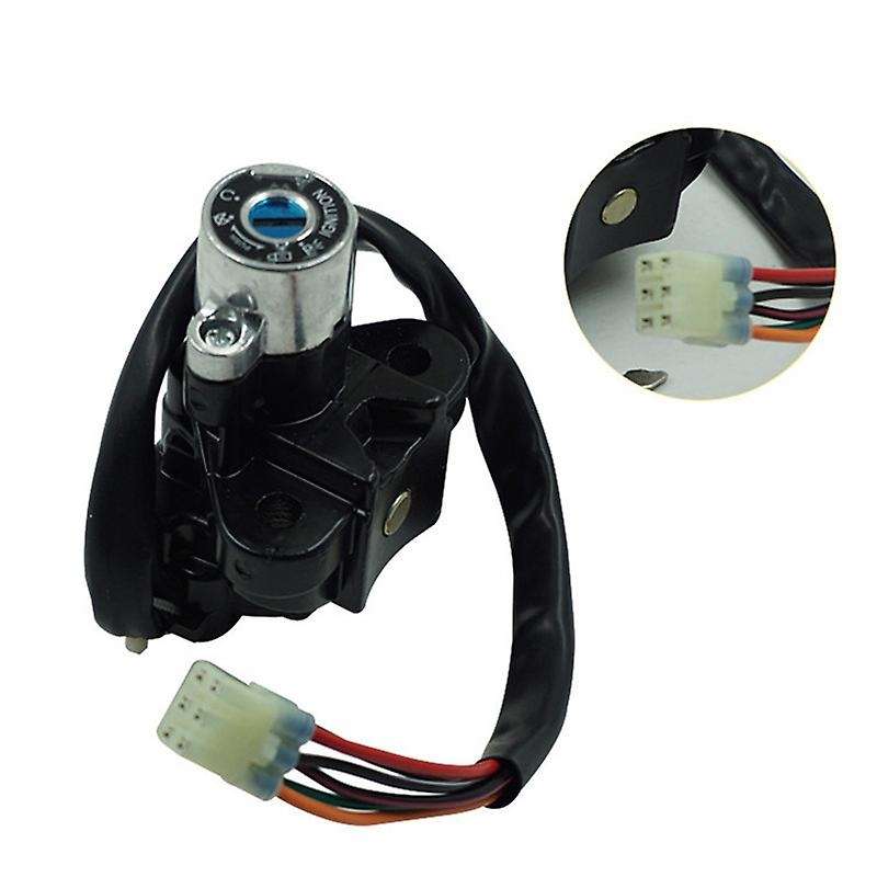 Motorcycle Oil Fuel Tank Gas Cap Kit Ignition Switch Lock with 2 Keys for GSF650 Bandit GSXR 600 GSX