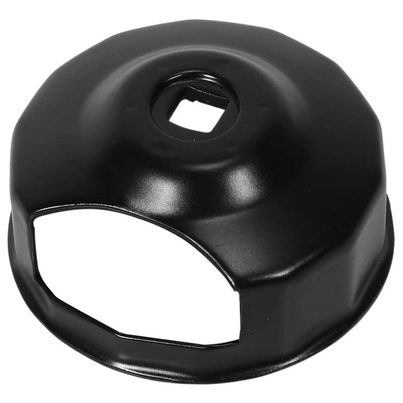 Motorcycle Oil Filter Wrench End Cap Style 76mm Black for 883 Touring Street Glide Road Glide FXDB