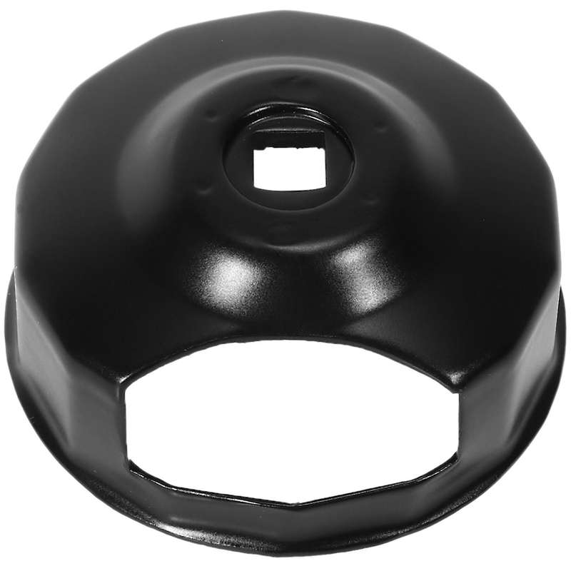 Motorcycle Oil Filter Wrench End Cap Style 76mm Black for 883 Touring Street Glide Road Glide FXDB