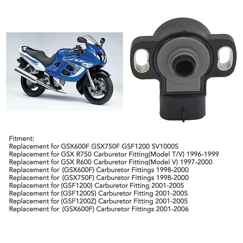 Motorcycle Outboard Throttle Position Sensor for GSX600F GSXR600 GSXR750 13550-13D60 1355013D60