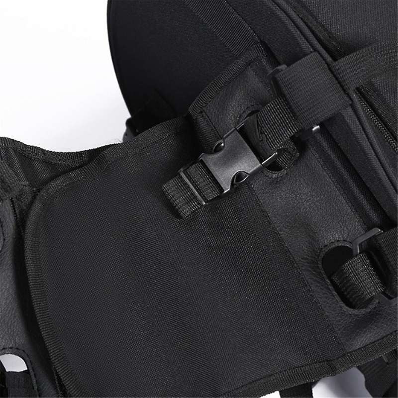 Motorcycle Oxford Cloth Waterproof Rear Back Seat Bag 36L-58L Travel Bag Saddle Bag Side Helmet Bag