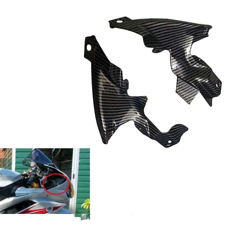 Motorcycle Part Ram Air Intake Tube Duct Cover Trim Carbon Fiber Fairing Bodywork for Yzf R1 Yzf-r1