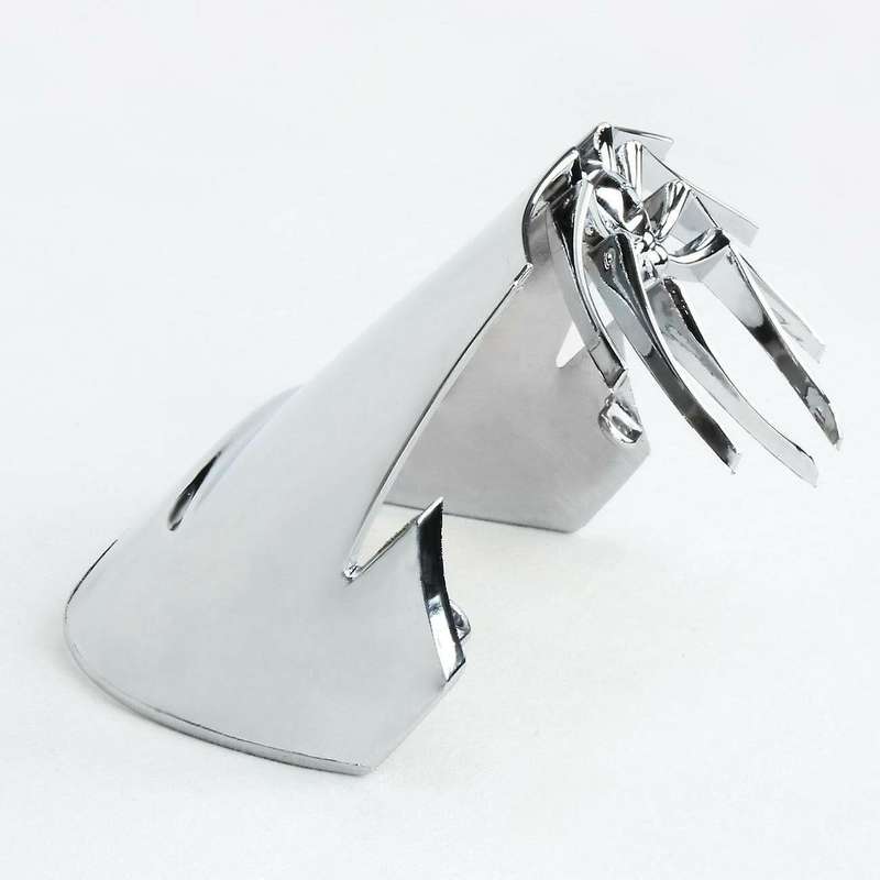 Motorcycle Parts Chrome Spider Rear Tail Light Cover Fits for FLSTS FLSTSC FLSTN FXSTD