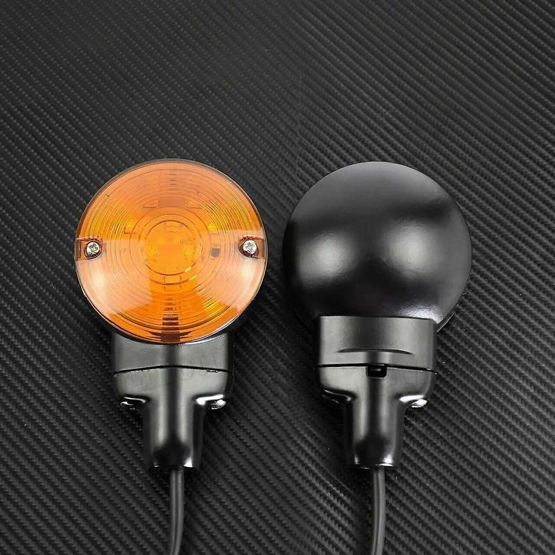 Motorcycle Parts Front Flat Turn Signal Light for Touring Tour Glides FLSTC 1986+