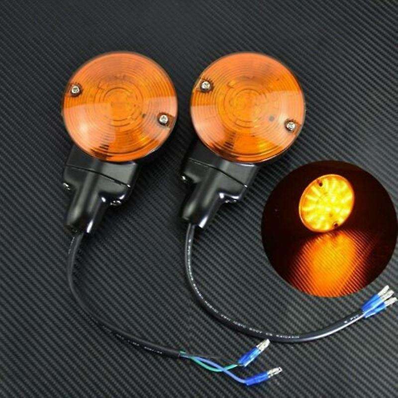 Motorcycle Parts Front Flat Turn Signal Light for Touring Tour Glides FLSTC 1986+