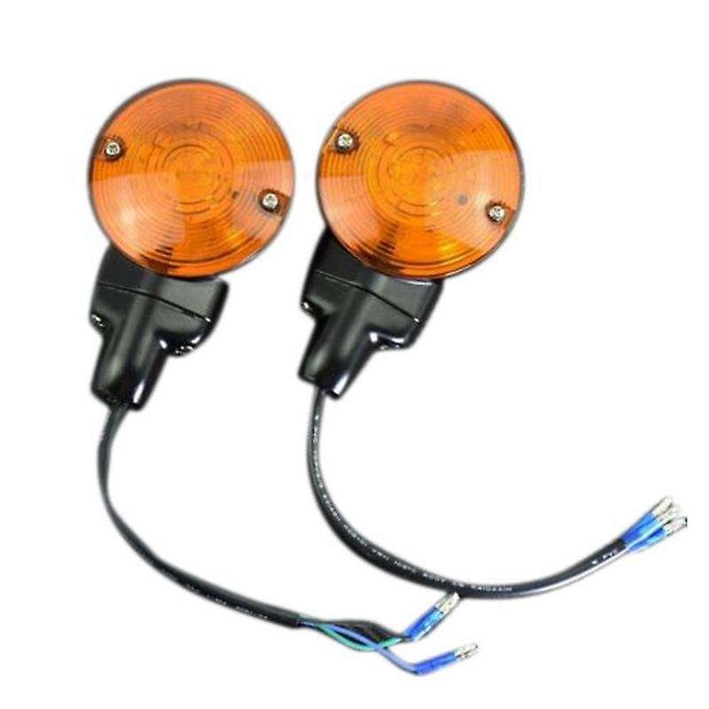Motorcycle Parts Front Flat Turn Signal Light for Touring Tour Glides FLSTC 1986+